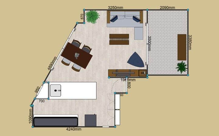 No.277 家族でくつろぐ、モダングレーな変形・L字リビング：画像36