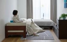 No.279：6畳でも開放感！ロースタイル×ターコイズブルーの部屋：画像2