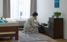 No.279：6畳でも開放感！ロースタイル×ターコイズブルーの部屋：画像10