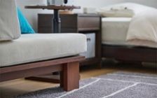 No.279：6畳でも開放感！ロースタイル×ターコイズブルーの部屋：画像7