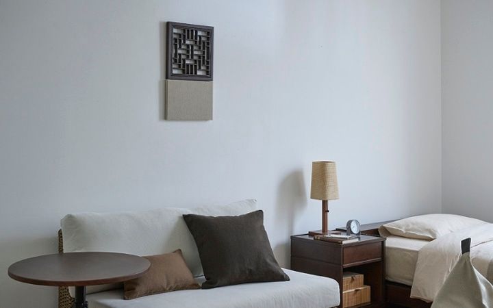 No.282：6畳ワンルームをベンチソファで快適 & 省スペースづくり：画像5