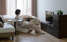 No.282：6畳ワンルームをベンチソファで快適 & 省スペースづくり：画像10