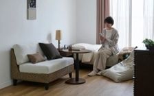 No.282：6畳ワンルームをベンチソファで快適 & 省スペースづくり：画像1