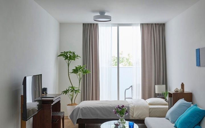 No.283：青が映える大人の暮らし。海スタイル×ワンルーム8畳・寝室：画像14