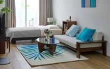 No.283：青が映える大人の暮らし。海スタイル×ワンルーム8畳・寝室：画像17