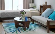 No.283：青が映える大人の暮らし。海スタイル×ワンルーム8畳・寝室：画像18