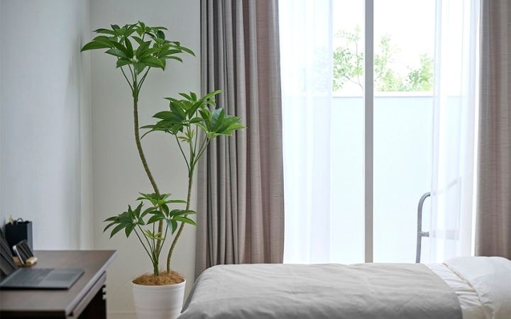 No.283：青が映える大人の暮らし。海スタイル×ワンルーム8畳・寝室