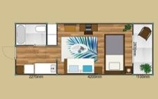 No.283：青が映える大人の暮らし。海スタイル×ワンルーム8畳・寝室：画像27