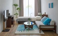 No.283：青が映える大人の暮らし。海スタイル×ワンルーム8畳・寝室：画像1