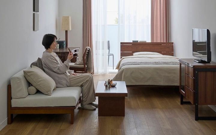 No.284：一人暮らしに温もりを。無垢材家具で整えた8畳ワンルーム：画像13