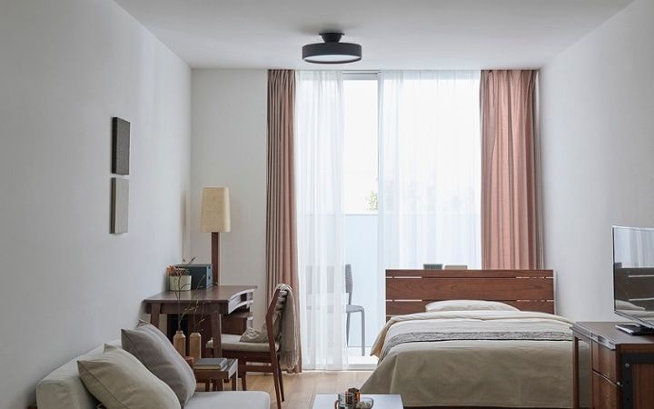 No.284：一人暮らしに温もりを。無垢材家具で整えた8畳ワンルーム：画像11