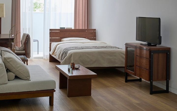 No.284：一人暮らしに温もりを。無垢材家具で整えた8畳ワンルーム：画像14