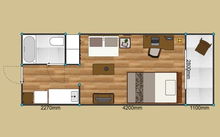 No.284：一人暮らしに温もりを。無垢材家具で整えた8畳ワンルーム：画像27
