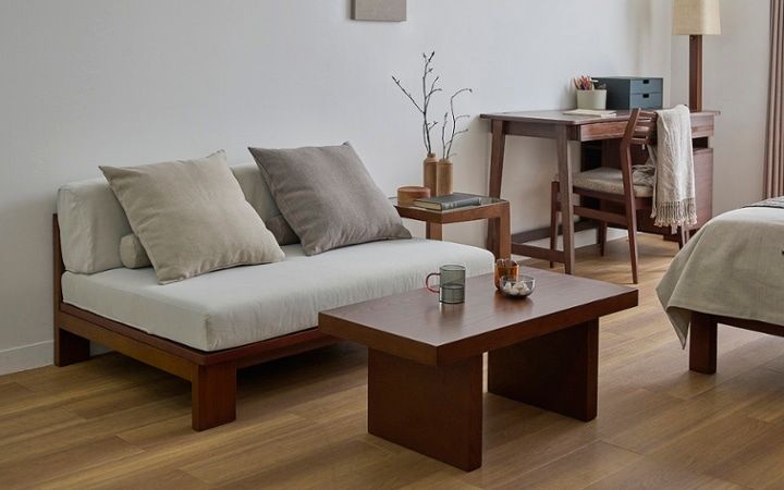 No.284：一人暮らしに温もりを。無垢材家具で整えた8畳ワンルーム：画像23