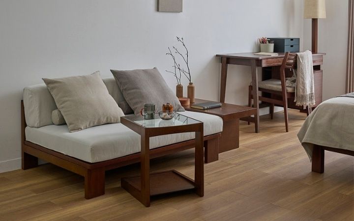 No.284：一人暮らしに温もりを。無垢材家具で整えた8畳ワンルーム：画像26