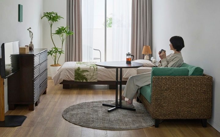 No.285：グリーンが寄り添う、6畳ワンルームで癒される暮らし：画像2