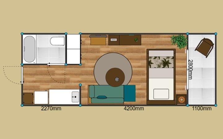 No.285：グリーンが寄り添う、6畳ワンルームで癒される暮らし：画像31