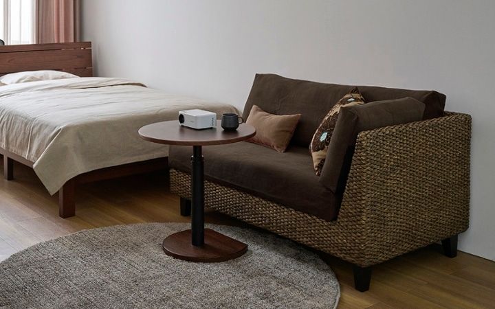 No.286：仕事も休息も心地よく。ワンルーム8畳・寝室の快適レイアウト＆ゾーニング：画像4