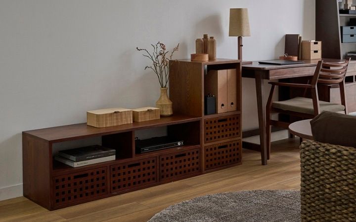 No.286：仕事も休息も心地よく。ワンルーム8畳・寝室の快適レイアウト＆ゾーニング：画像7