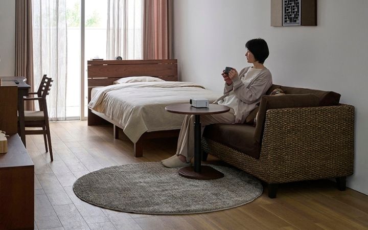 No.286：仕事も休息も心地よく。ワンルーム8畳・寝室の快適レイアウト＆ゾーニング：画像17