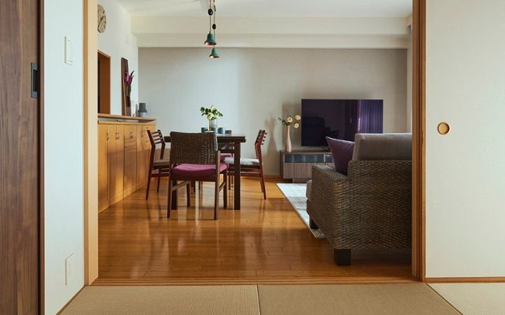 No.288 ご家族の好きな色で彩る、和モダン×グレーなリビング：画像10