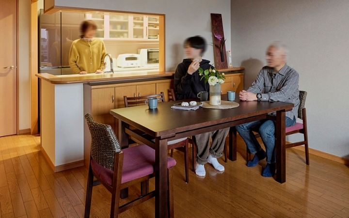 No.288 ご家族の好きな色で彩る、和モダン×グレーなリビング：画像12