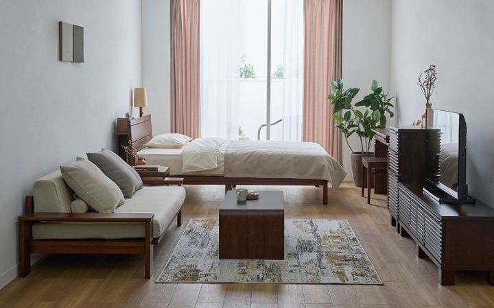 No.290：ニュアンスカラーが主役。おしゃれで落ち着く10畳の部屋：画像14