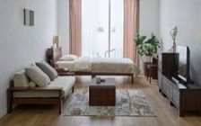 No.290：ニュアンスカラーが主役。おしゃれで落ち着く10畳の部屋：画像14