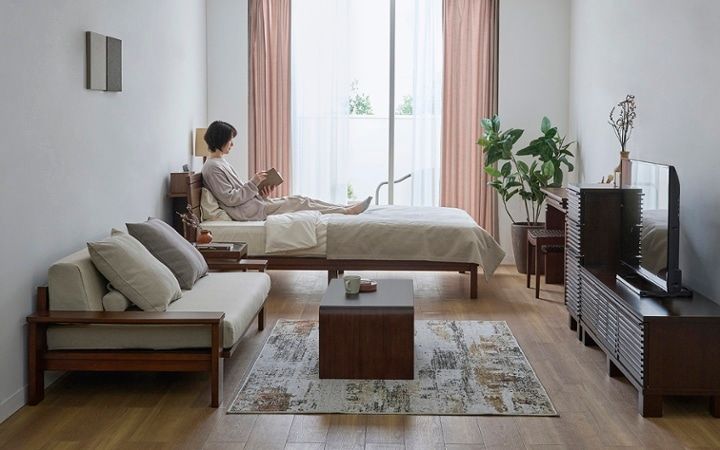 No.290：ニュアンスカラーが主役。おしゃれで落ち着く10畳の部屋