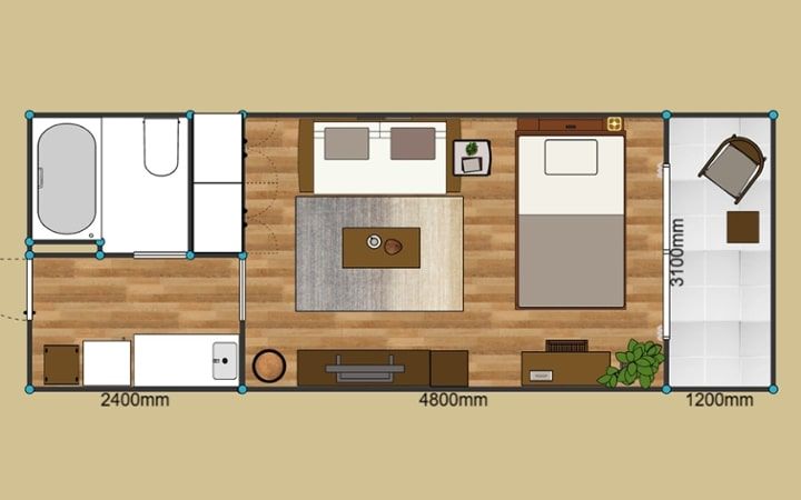 No.290：ニュアンスカラーが主役。おしゃれで落ち着く10畳の部屋：画像30