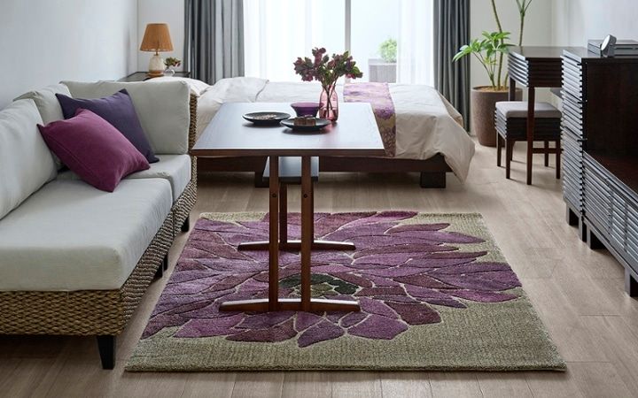 No.291：10畳ワンルームを彩る。大人女子のパープルインテリア：画像8