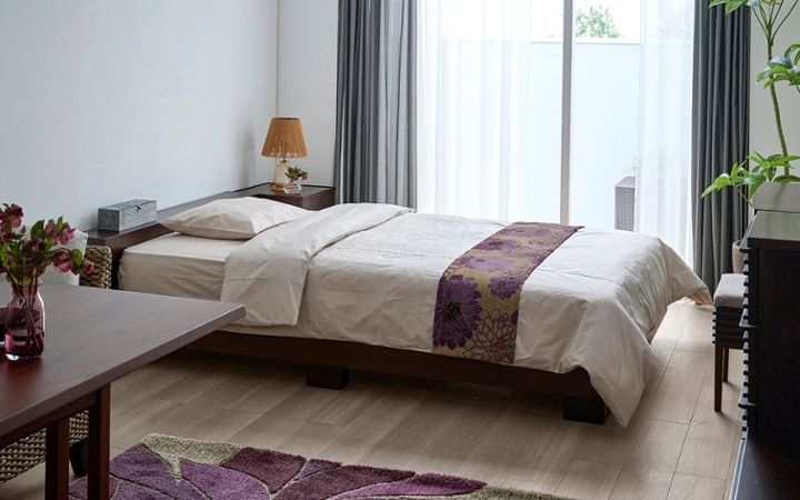 No.291：10畳ワンルームを彩る。大人女子のパープルインテリア