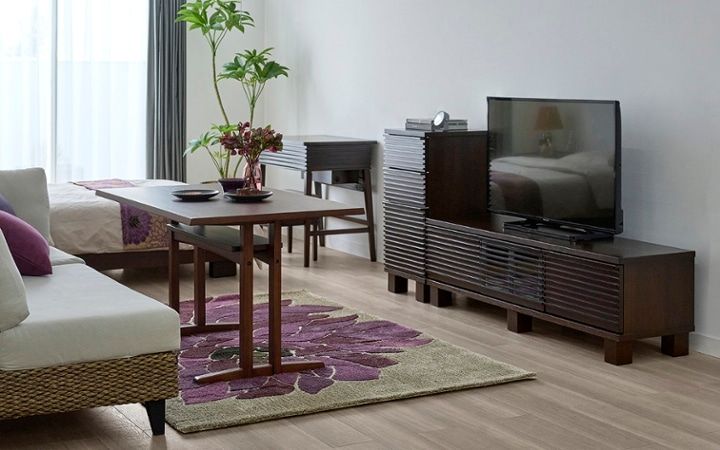 No.291：10畳ワンルームを彩る。大人女子のパープルインテリア：画像16