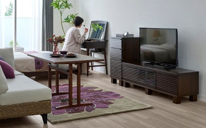 No.291：10畳ワンルームを彩る。大人女子のパープルインテリア：画像17