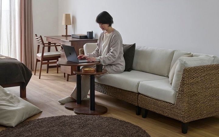 No.292：ブラウンと自然素材が奏でる、安らぎの10畳ワンルーム：画像6