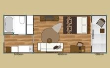 No.292：ブラウンと自然素材が奏でる、安らぎの10畳ワンルーム：画像32