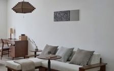 No.293：都会的で温かい。12畳を彩るグレー＆ブラウンのワンルーム：画像7