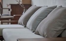 No.293：都会的で温かい。12畳を彩るグレー＆ブラウンのワンルーム：画像6