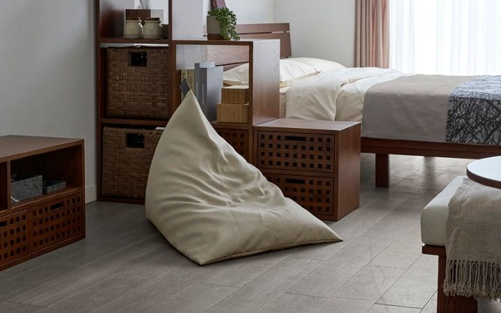 No.293：都会的で温かい。12畳を彩るグレー＆ブラウンのワンルーム：画像15