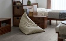 No.293：都会的で温かい。12畳を彩るグレー＆ブラウンのワンルーム：画像15