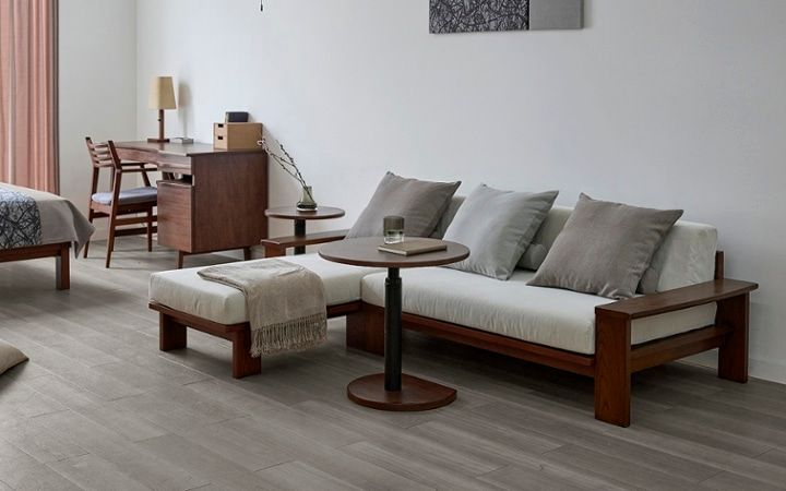 No.293：都会的で温かい。12畳を彩るグレー＆ブラウンのワンルーム：画像24