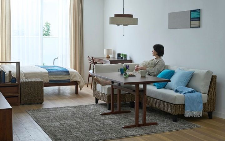 No.294：12畳を2部屋感覚に。ゾーニングで快適な一人暮らし：画像2