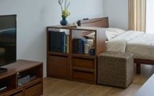 No.294：12畳を2部屋感覚に。ゾーニングで快適な一人暮らし：画像14