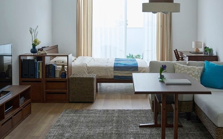 No.294：12畳を2部屋感覚に。ゾーニングで快適な一人暮らし：画像17