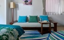 No.295 大人のハワイインテリア。海色が映えるワンルーム：画像6