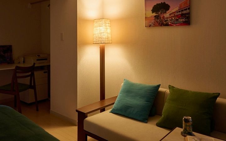 No.295 大人のハワイインテリア。海色が映えるワンルーム：画像8