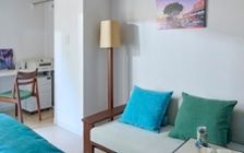 No.295 大人のハワイインテリア。海色が映えるワンルーム：画像7