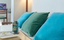 No.295 大人のハワイインテリア。海色が映えるワンルーム：画像4