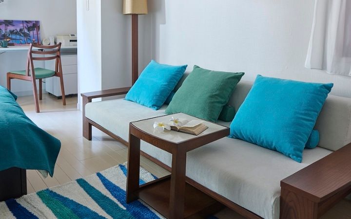 No.295 大人のハワイインテリア。海色が映えるワンルーム：画像23