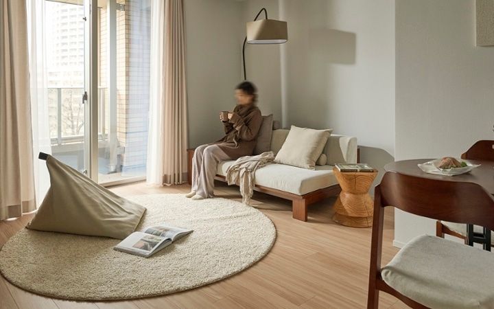 No.296 自然体に暮らす。アースカラーで包む1LDKの一人暮らし：画像4